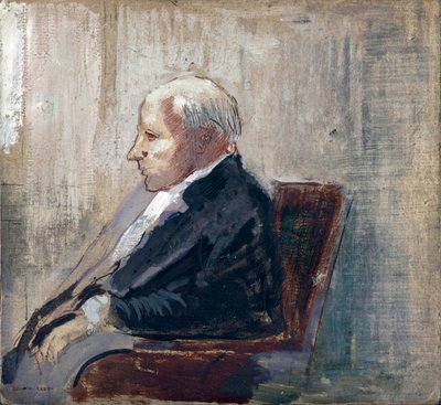 Sitzender Mann von Odilon Redon