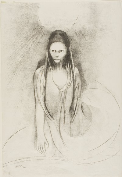 Intelligenz war mein! Ich wurde der Buddha, Tafel 12 von 24 von Odilon Redon