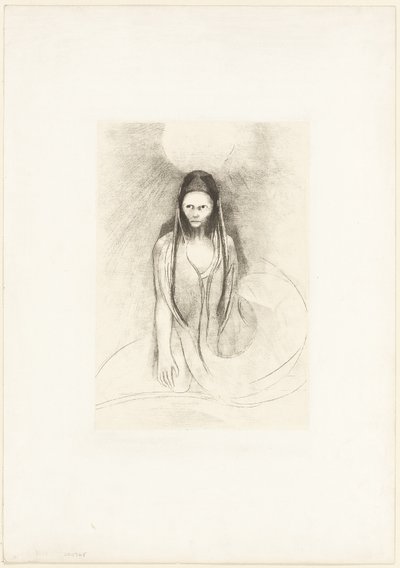 Intelligenz war mein! Ich wurde der Buddha, Blatt 12 von 24 von Odilon Redon