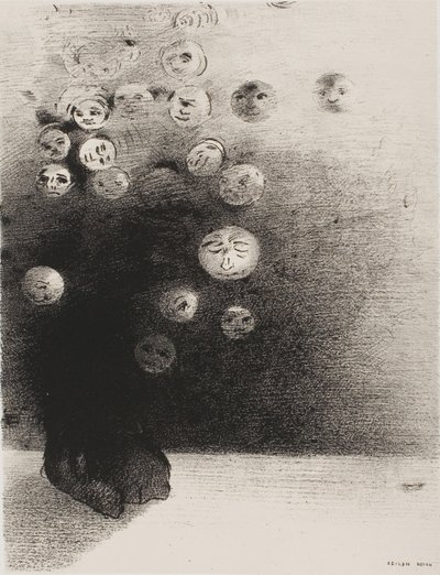 Gibt es nicht eine unsichtbare Welt, aus Der Geschworene von Odilon Redon
