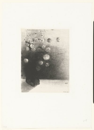 Gibt es keine unsichtbare Welt? von Odilon Redon