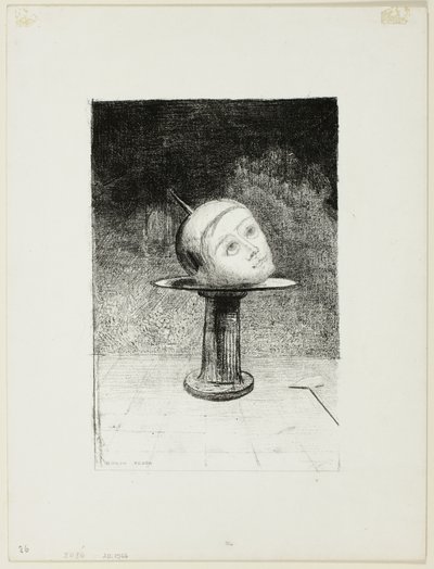 Auf dem Teller, Platte zehn aus In Träumen von Odilon Redon