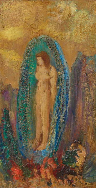 Die Geburt der Venus oder Aurisches Ei von Odilon Redon