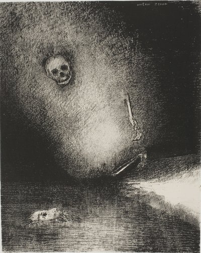 Der Traum endete im Tod, aus The Juror von Odilon Redon