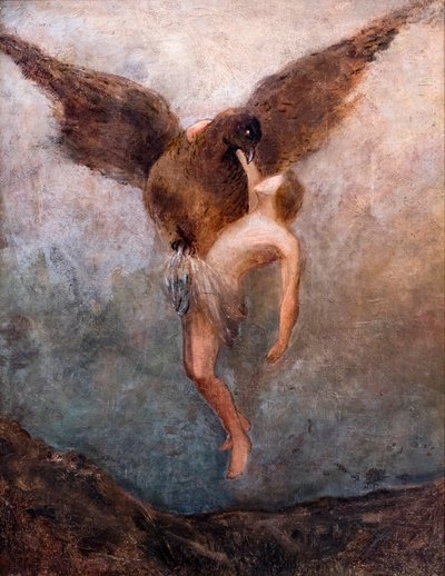 Der Raub des Ganymed, ca. 1910 von Odilon Redon