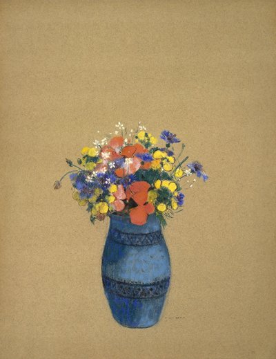 Blumenvase von Odilon Redon