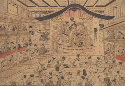 Im Theater von Okumura Masanobu