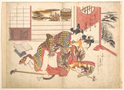 Schlafzimmerszene von Okumura Masanobu