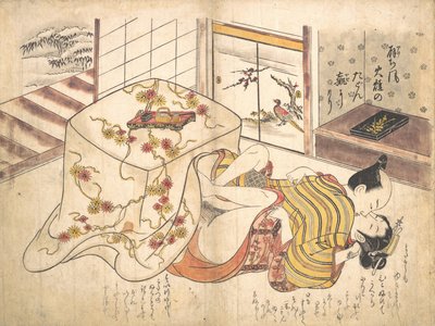 Schlafzimmerszene von Okumura Masanobu