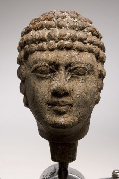 Kopf eines Mannes (Holz) von Old Kingdom Egyptian