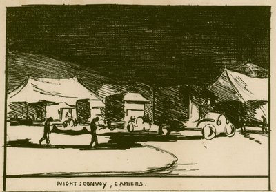 Nacht: Konvoi, Camiers von Olive Mudie Cooke