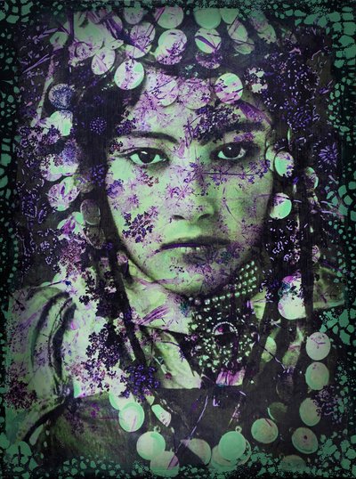Algerien Porträt, 2020 von Olivia Gozzano