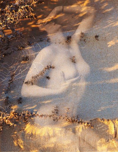 Nudo su sabbia, 2019 von Olivia Gozzano