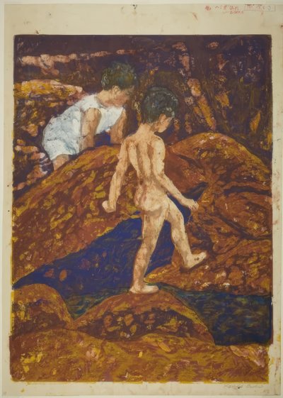 Unter den Felsen von Onchi Kôshirô