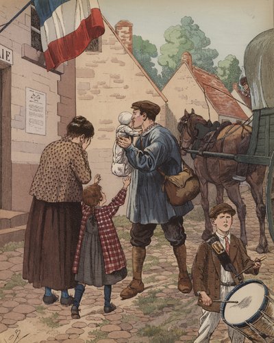 2. August 1914 von Onfray de Breville Job
