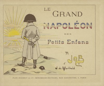 Titelseite von Le Grand Napoleon des Petits Enfants von Onfray de Breville Job