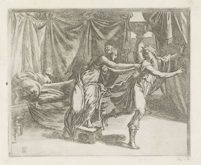 Joseph und die Frau des Potiphar von Orazio Borgianni