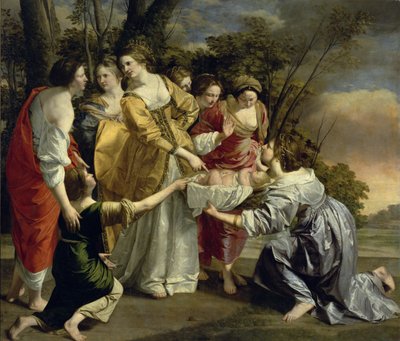 Moses aus dem Nil gerettet, ca. 1630 von Orazio Gentileschi