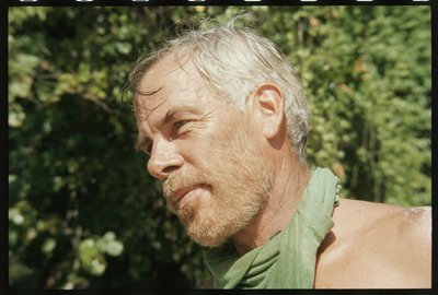 Lee Marvin am Set von 