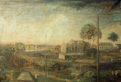 Vorstadtlandschaft von Oscar Coester