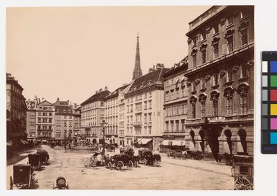 1., Neuer Markt - Blick auf den Stephansdom von Oscar Kramer
