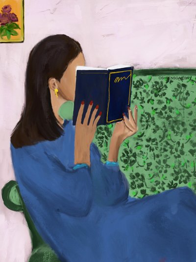 Ruhiger Lesemoment von Osheensgallery