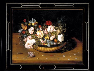 Blumenkorb, ca. 1615 von Osias the Elder Beert