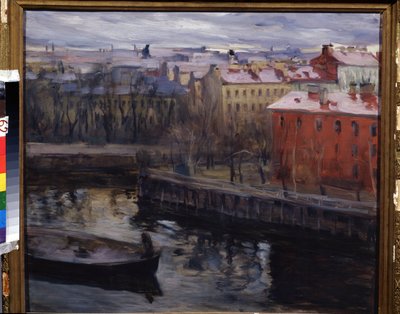 Ansicht von Leningrad von Osip Emmanuilovich Braz