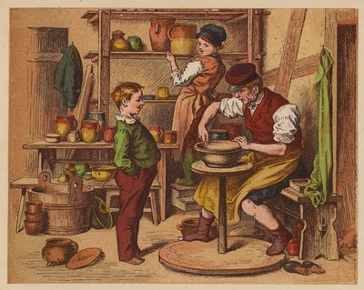Töpfer von Oskar Pletsch
