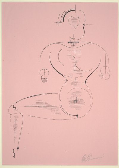 Figur H 2 von Oskar Schlemmer