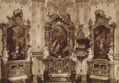 Klosterkirche von Ettal, Seitenaltäre von Otto Ballerstedt