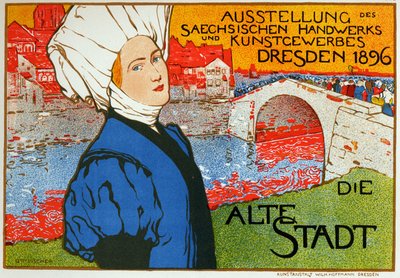 Die Industrieausstellung von Dresden in Deutschland von Otto Fischer