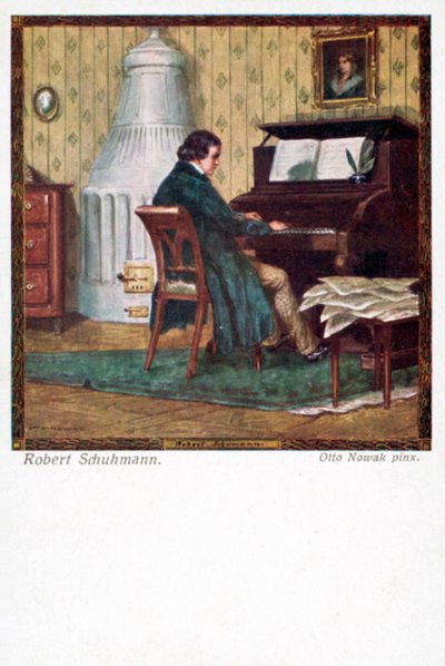 Robert Schumann Spielt Klavier von Otto Robert Nowak
