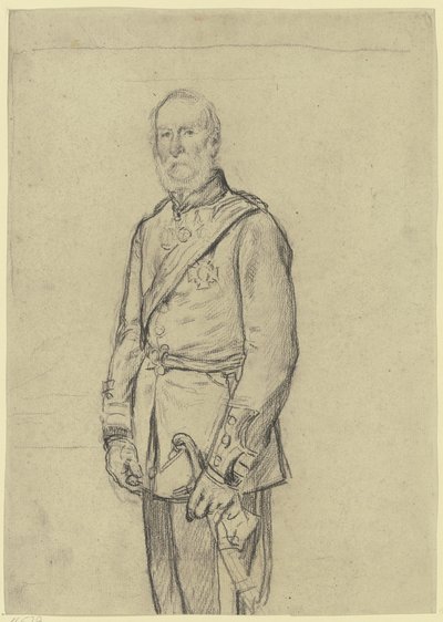 Porträt des Generals Viscount Templetown von Otto Scholderer