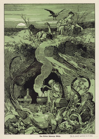 Die schwarze Küche des Todes von Otto Seitz