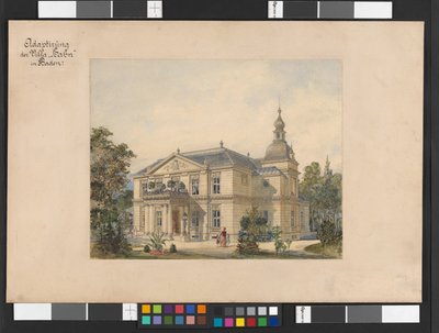 Anpassung der Villa "Hahn" in Baden von Otto Wagner