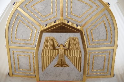 Heiliger Geist Am Steinhof Kirche (Kirche Leopld), Wien, Österreich von Otto Wagner