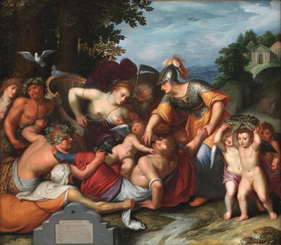 Gemeine Jeuchts Beeldt. Allegorie der Versuchungen der Jugend von Otto van Veen