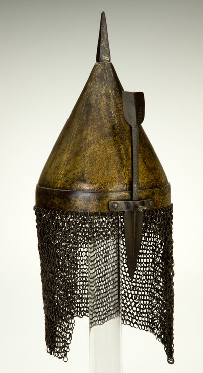 Helm, vielleicht 16. Jahrhundert, im 19. Jahrhundert modifiziert von Ottoman School