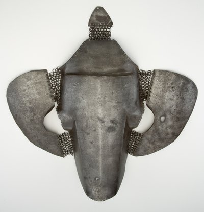 Shaffron, Pferdekopfrüstung, frühes 16. Jahrhundert von Ottoman School