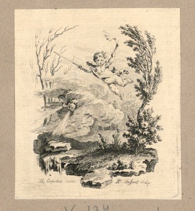 Winter und Frühling von P.P. Choffard