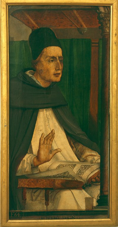 Albert der Große von P. (c.1450 1504) Joos van Gent and Berruguete
