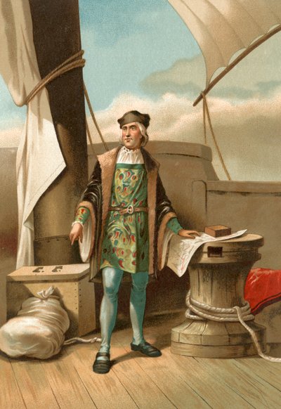 Christoph Kolumbus von P. Ros