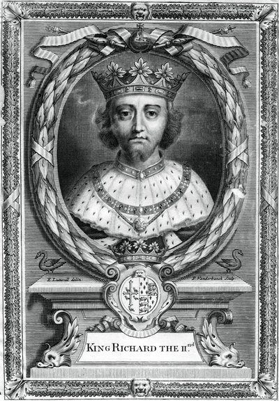 Richard II., König von England von P. Vanderbanck