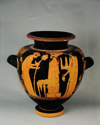 Dionysos-Fest mit zwei weiblichen Akolythinnen von Painter Eupolis