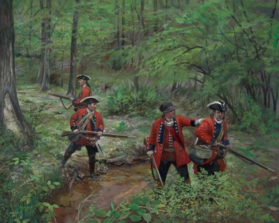 60. Regiment der Fußtruppen Royal Americans, 2013 von Pamela Patrick White