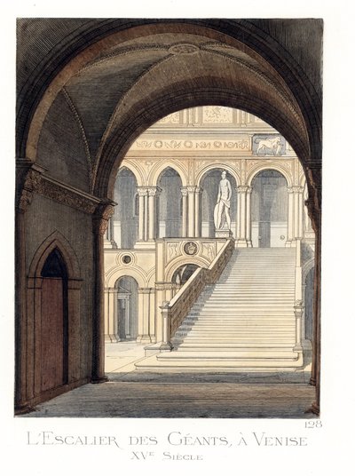 Die Treppe der Giganten im Dogenpalast, Venedig von Paolo Mercuri