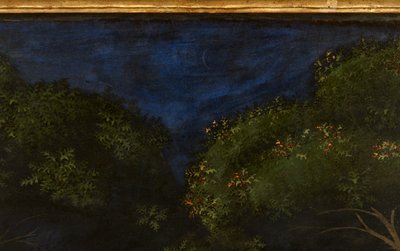 Die Jagd im Wald, um 1465-70 Öl auf Holz (Detail) von Paolo Uccello