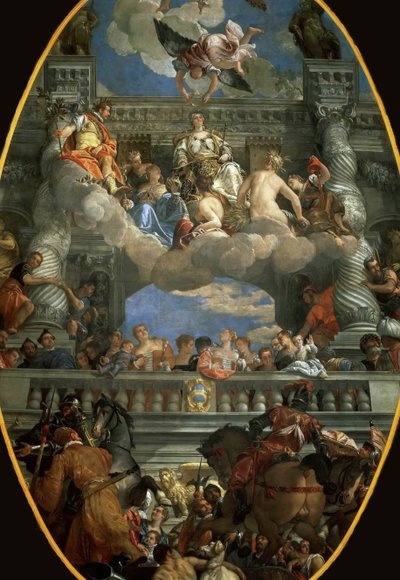 Apotheose von Venedig, 1585 von Paolo Veronese