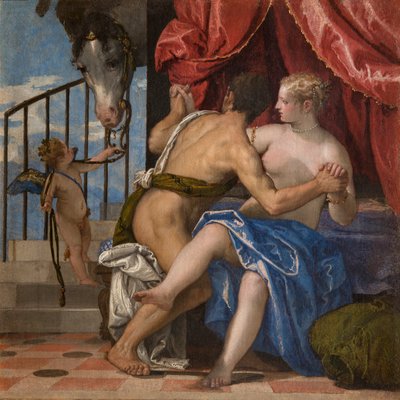 Venus und Mars, ca. 1575 von Paolo Veronese